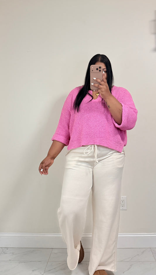 Soft Touch Sweats Pants (Bone)