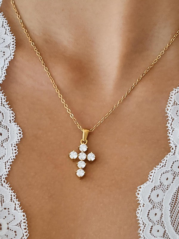 Dainty Cross Necklace