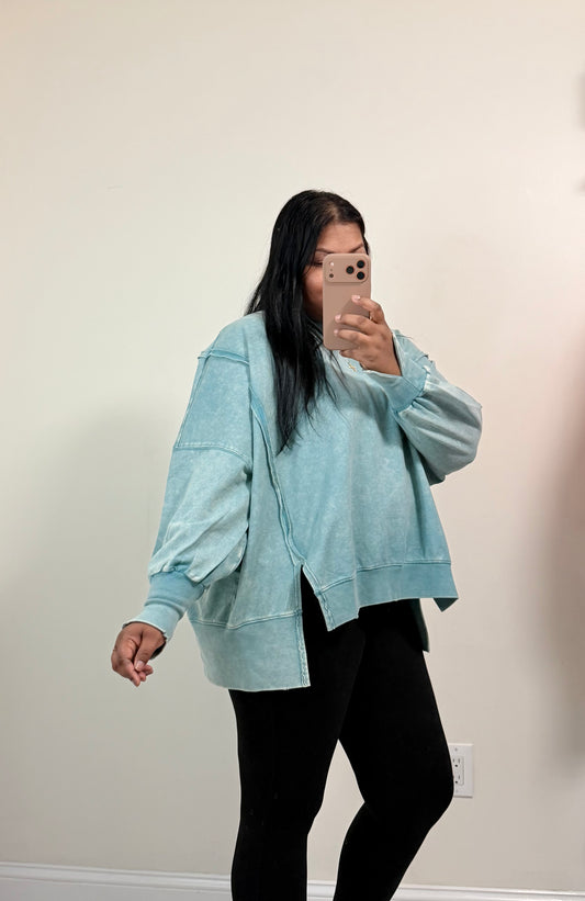 Laney Pullover (Ash Blue)