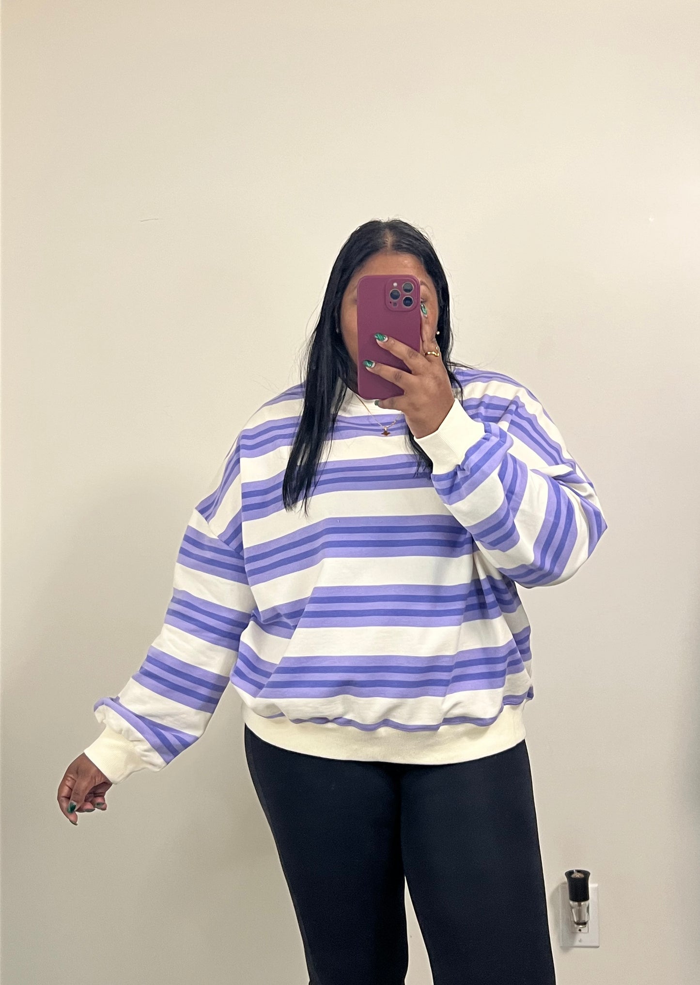 Jenn Stripe Pullover