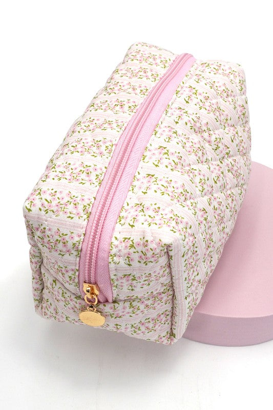 Ditzy Floral Makeup Bag