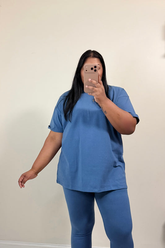 All Day Set ( Dusty Blue)