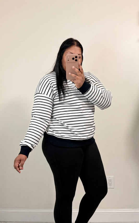 Desire Stripe Pullover