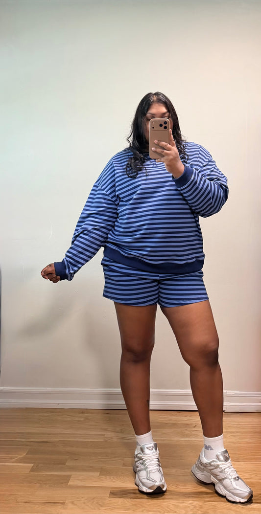 Ely Stripes Shorts