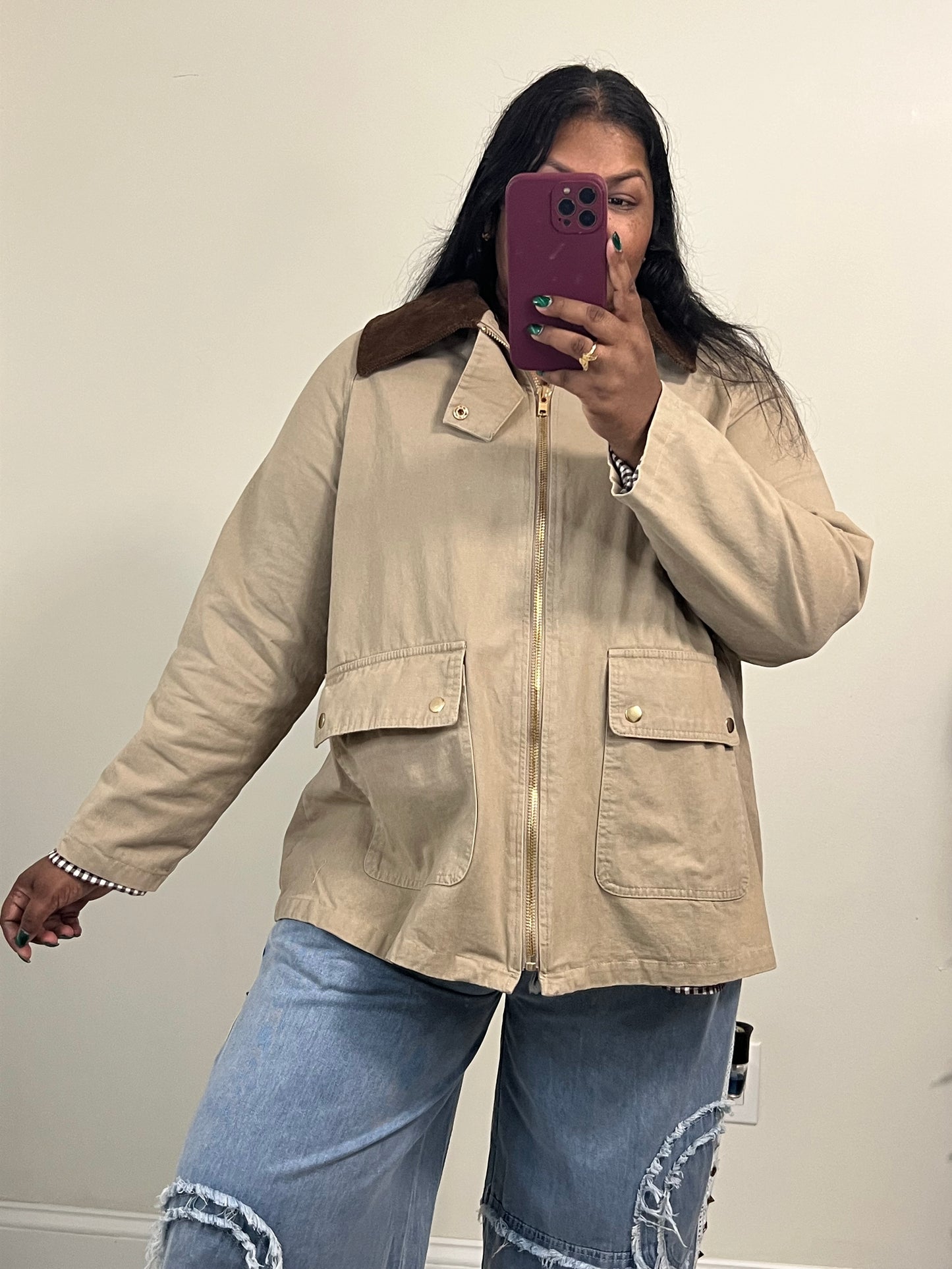 Country Roots Barn Jacket (BAEIGE)