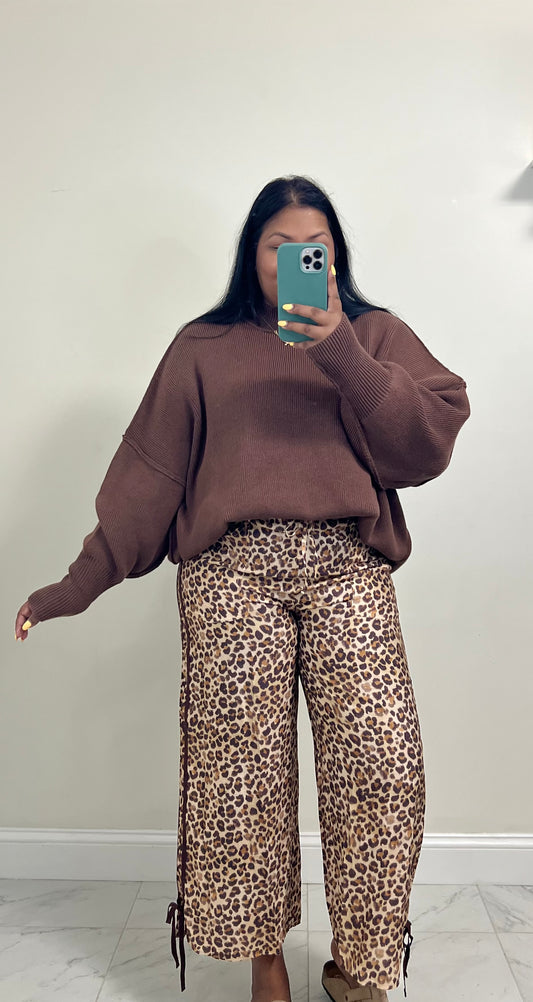 Bow-tiful Cheetah Pants