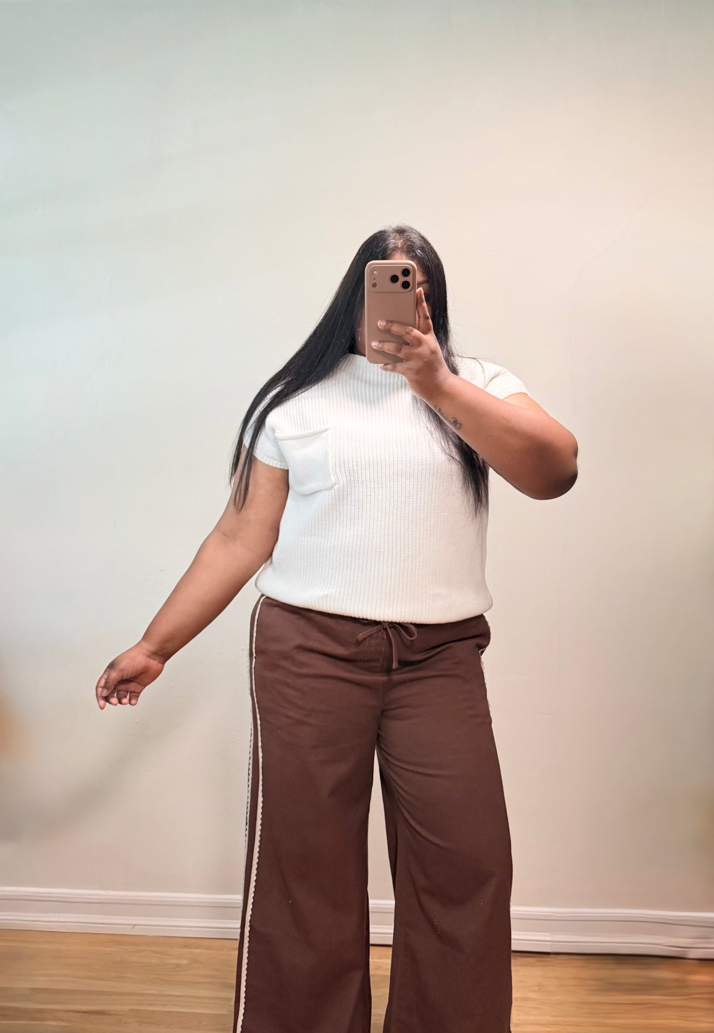 Lacey Pants ( Brown)
