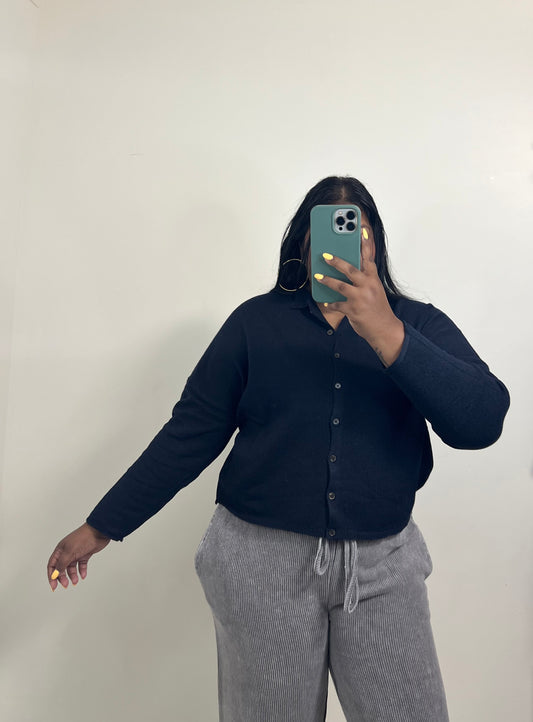 Navy Nights Cardigan