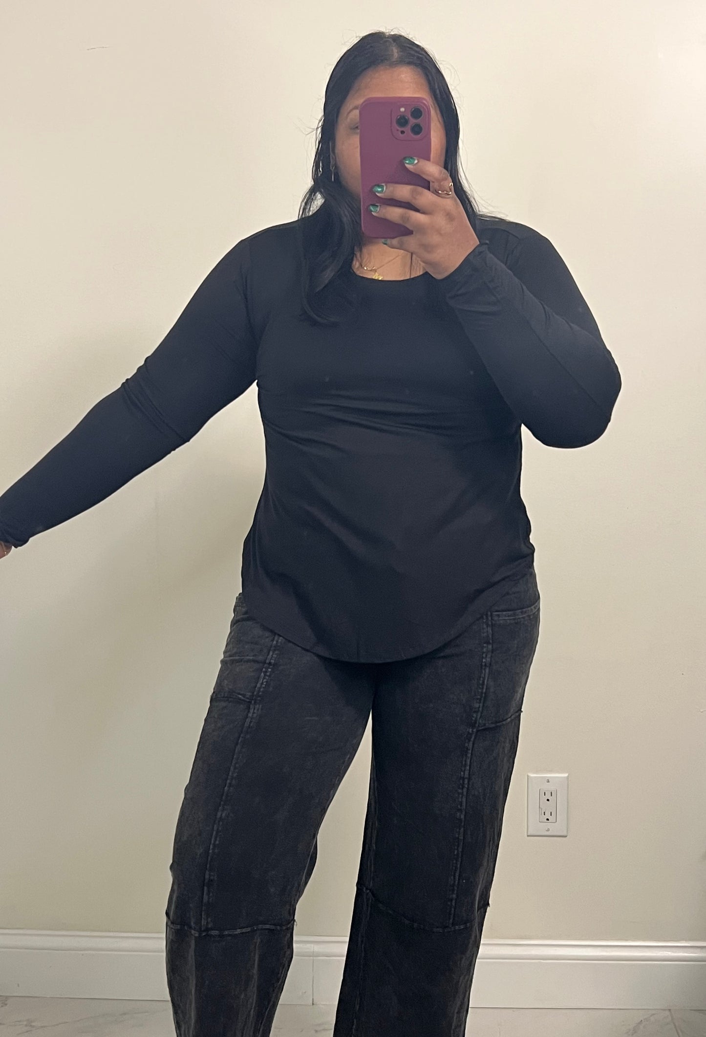 Basic Everyday Long Sleeve Top