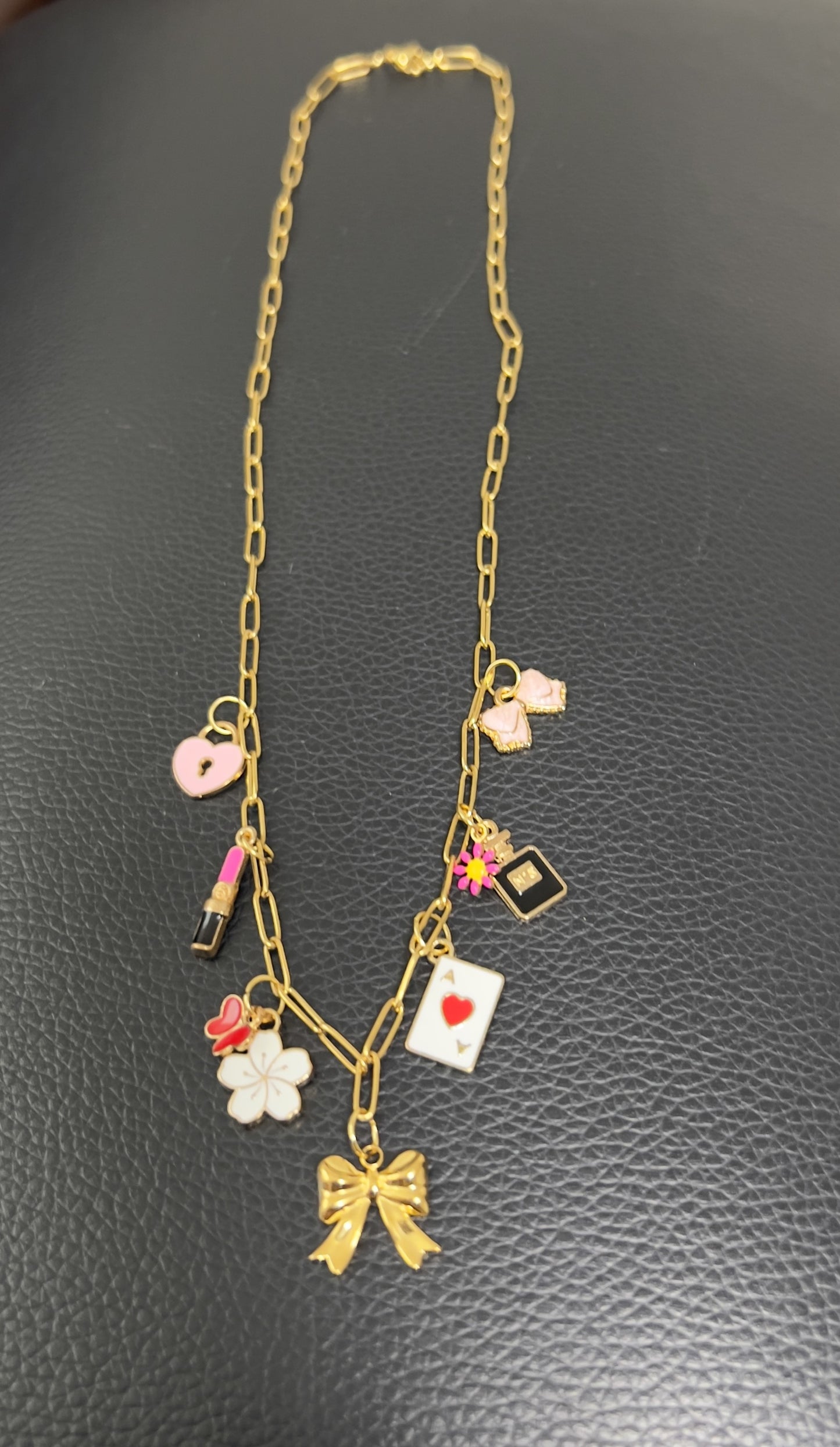 Gold Charm Necklace
