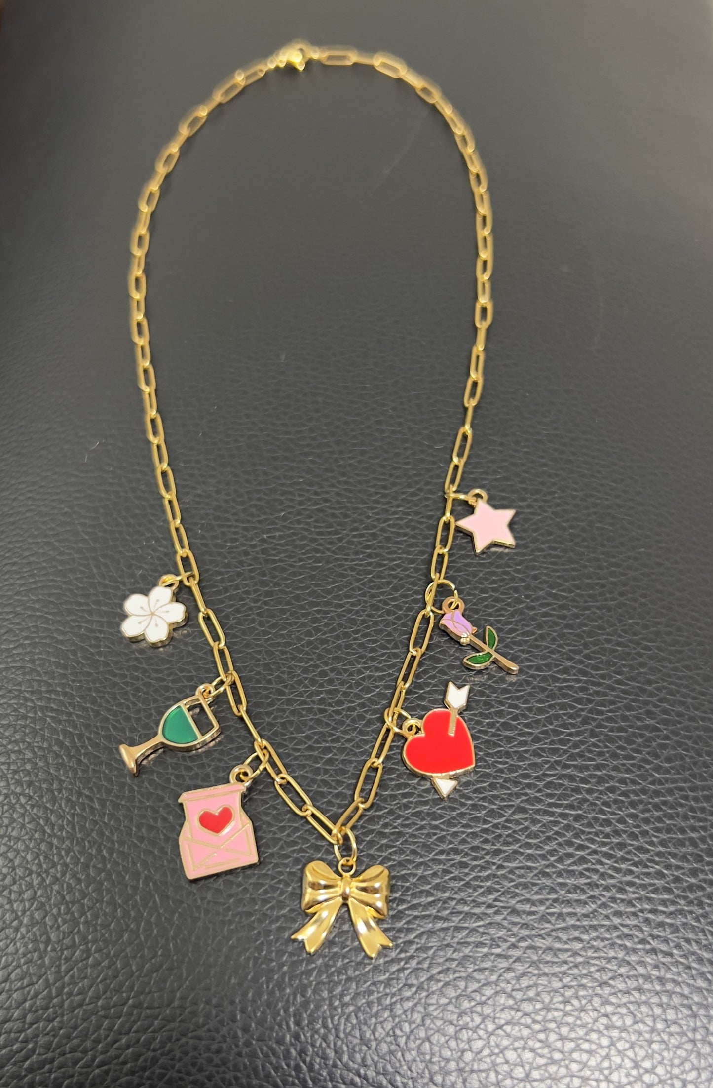Gold Charm Necklace