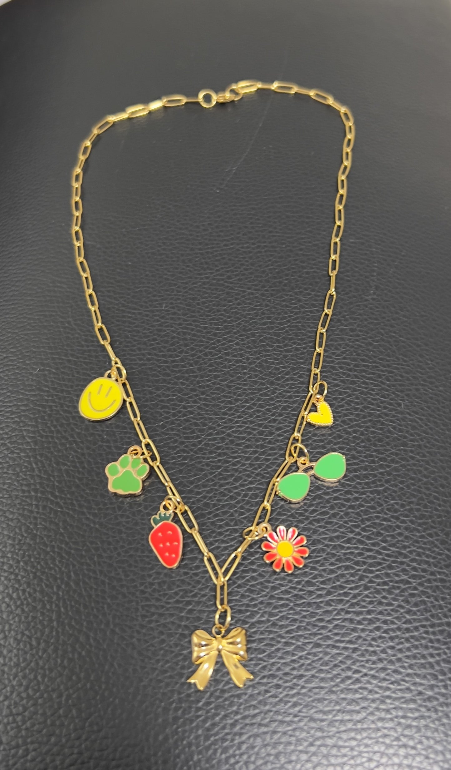 Gold Charm Necklace