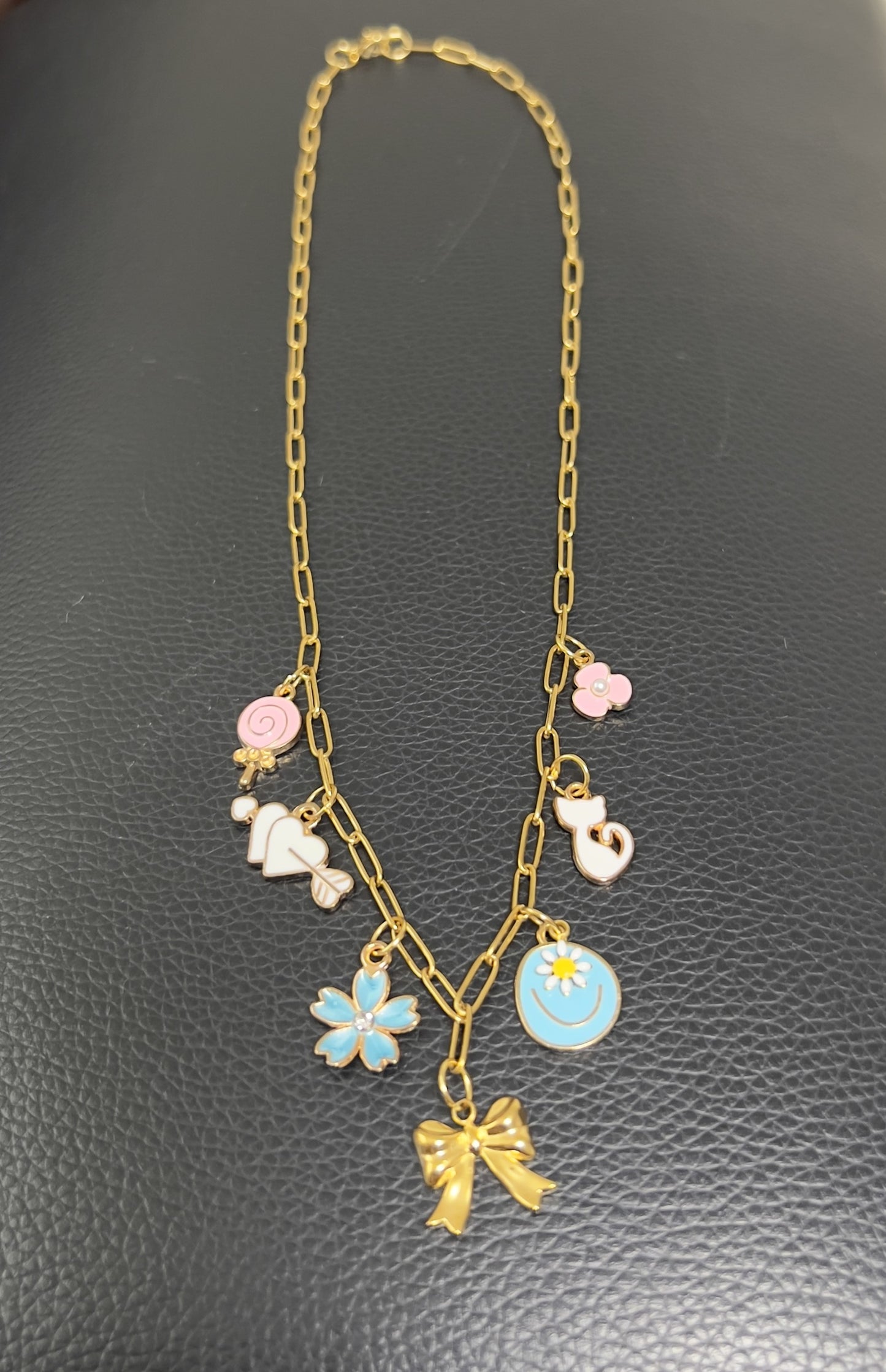 Gold Charm Necklace