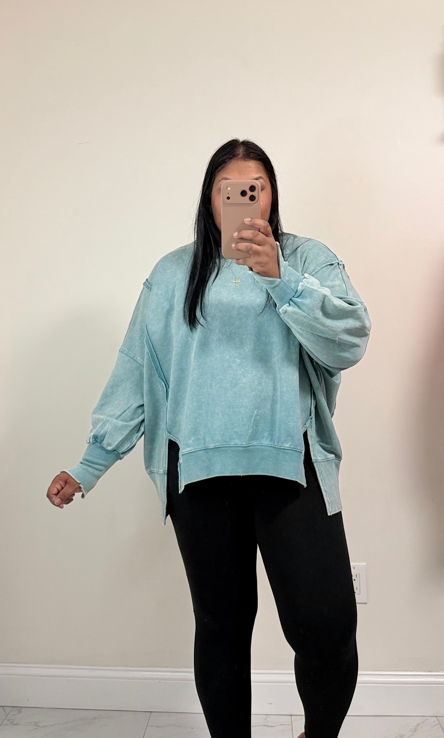 Laney Pullover (Ash Blue)