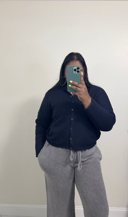 Navy Nights Cardigan