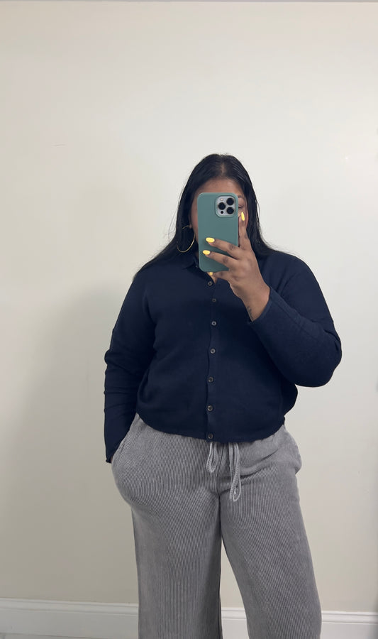 Navy Nights Cardigan