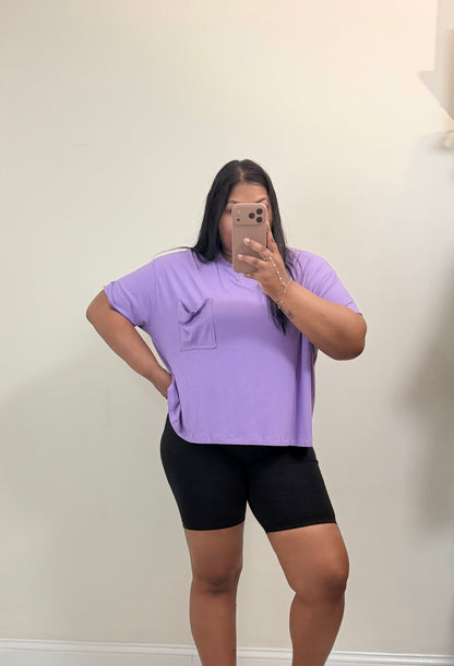 Staying Cute Top (Lavender)