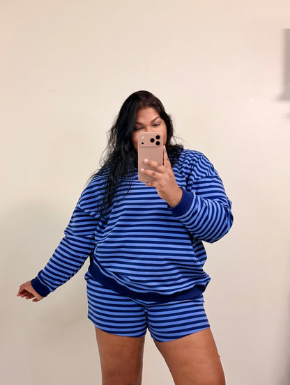 Ely Stripes Shorts