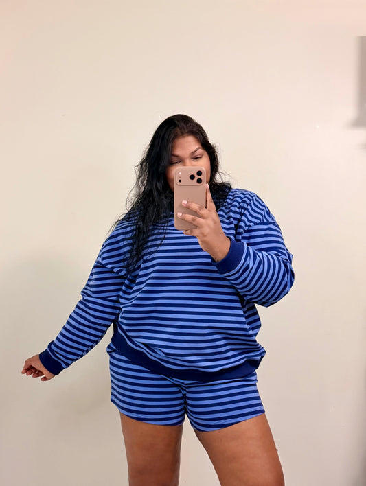 Ely Stripes Shorts