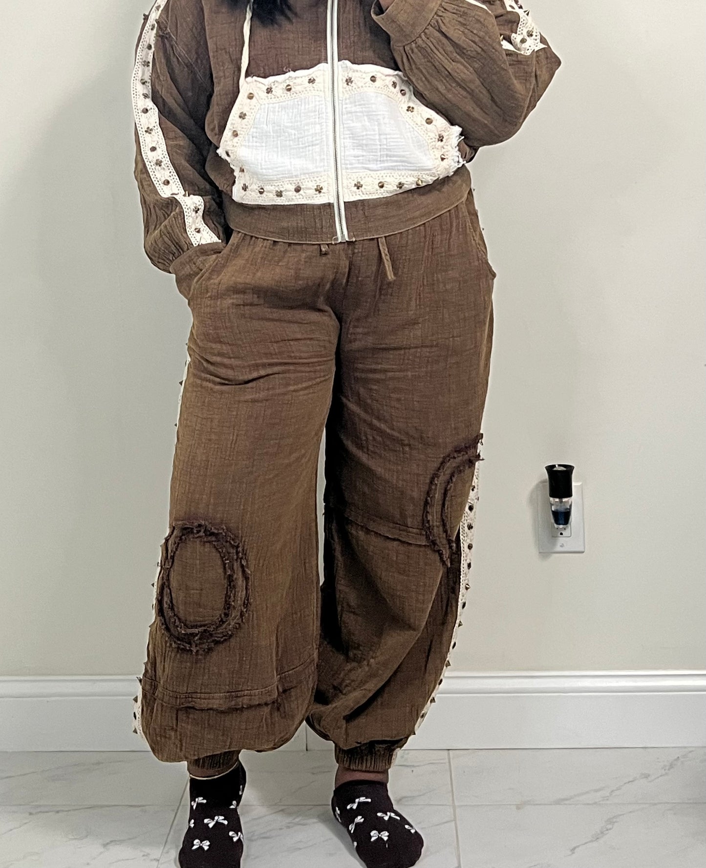 Easy Fit Joggers ( Chocolate )