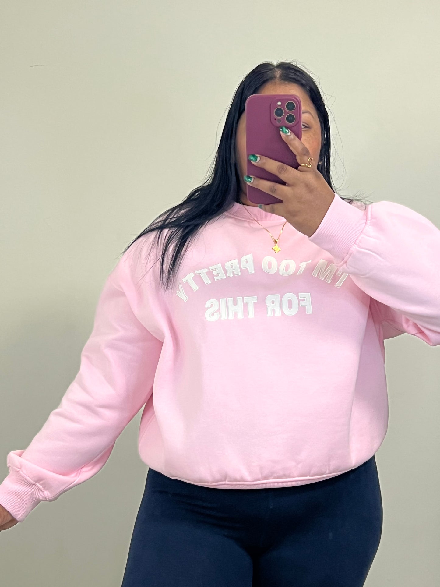 Too Pretty Crew ( Pink)