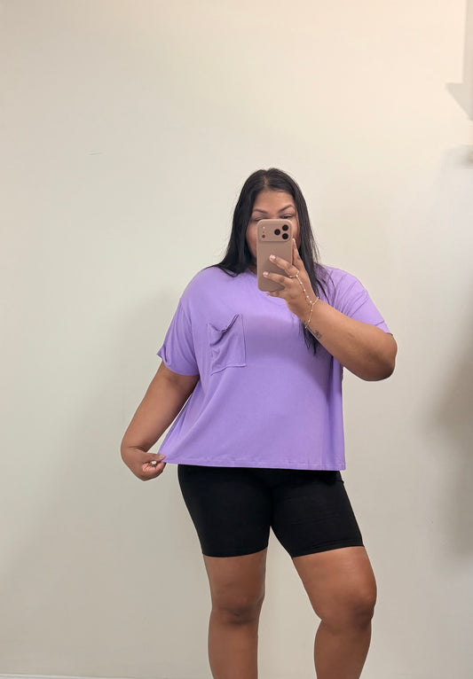 Staying Cute Top (Lavender)