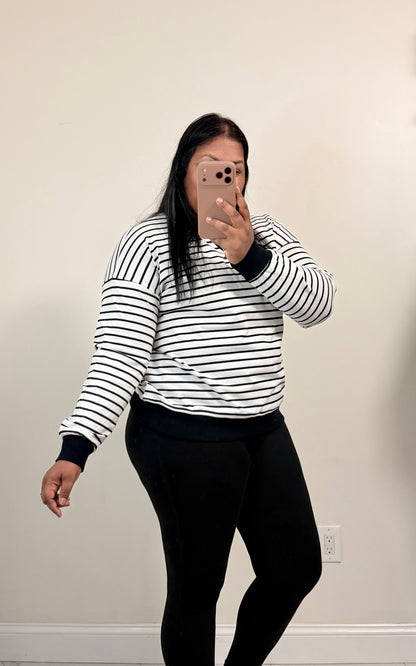Desire Stripe Pullover