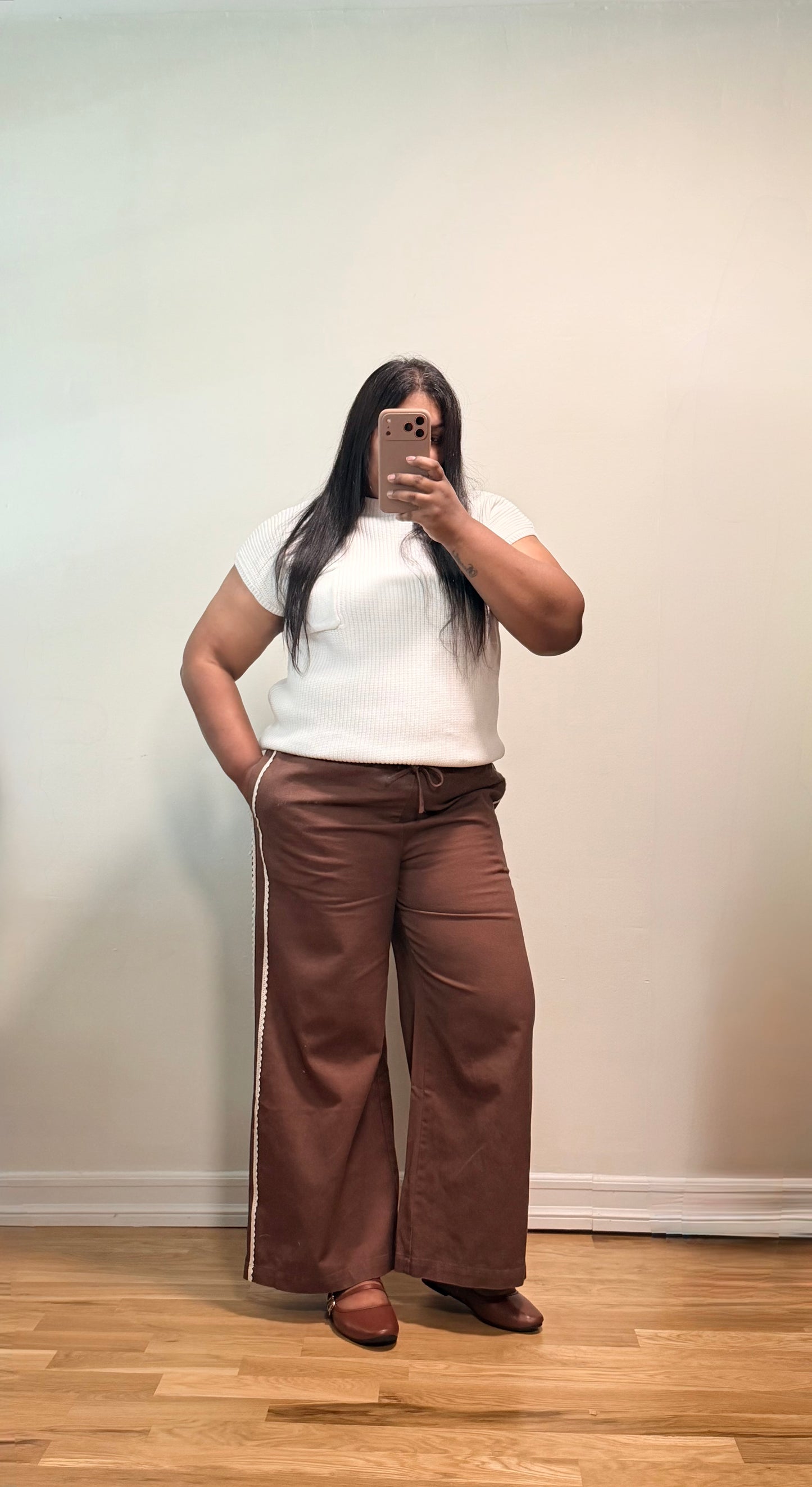 Lacey Pants ( Brown)