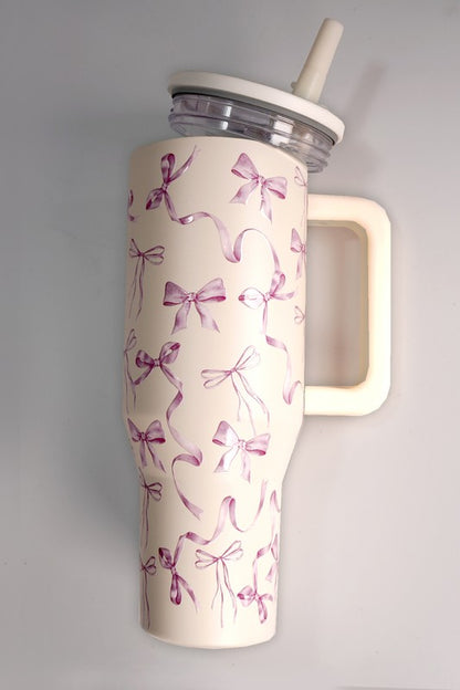 Plum Bows Tumbler