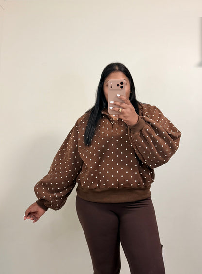 Polka dot Dream Pullover