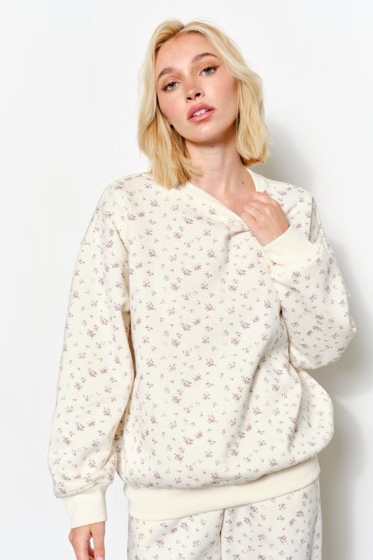 Floral Breeze Sweatshirt