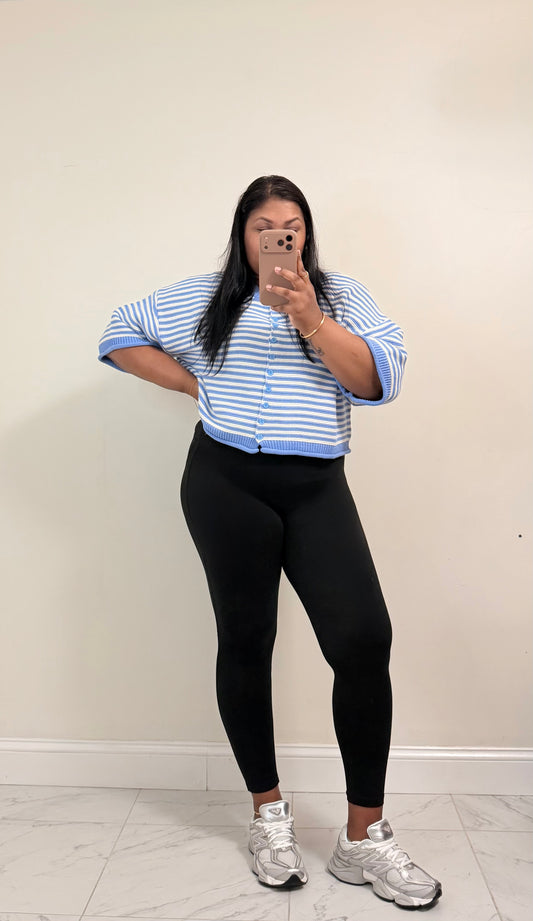 Cloud Stipes Cardigan