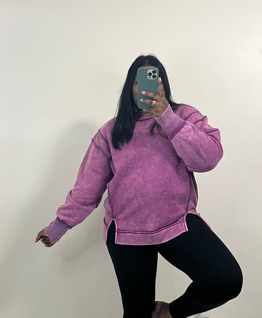 Kristin Fleece Pullover