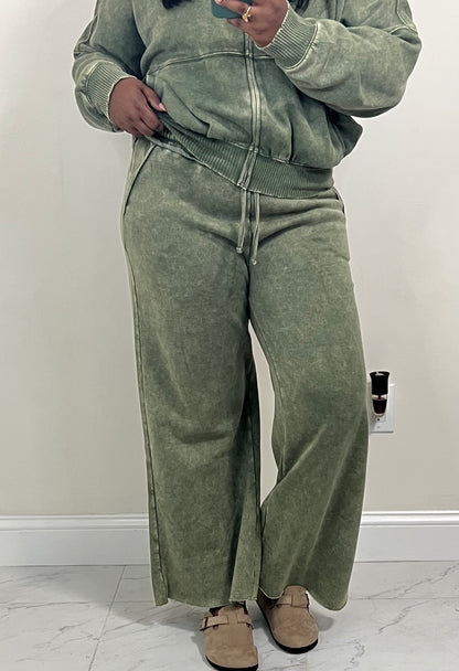 Soft Touch Washed Sweat Pants