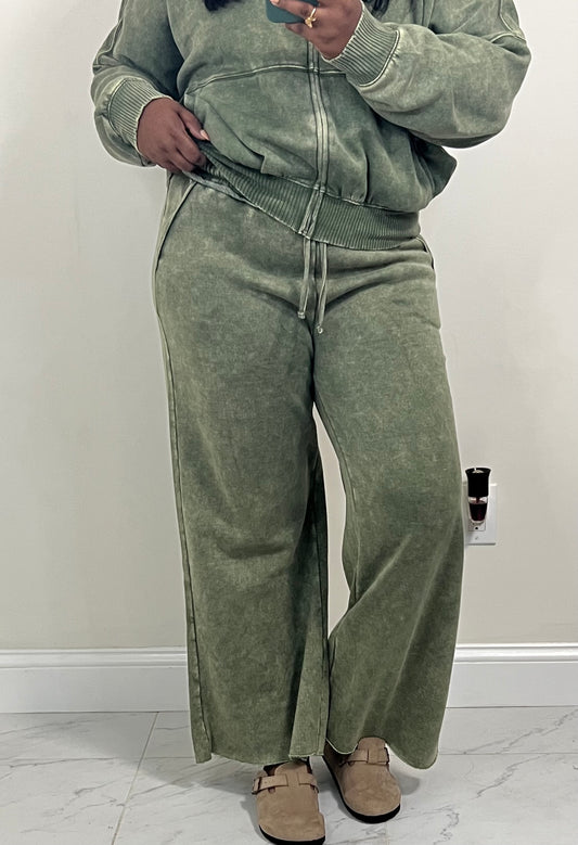 Soft Touch Washed Sweat Pants