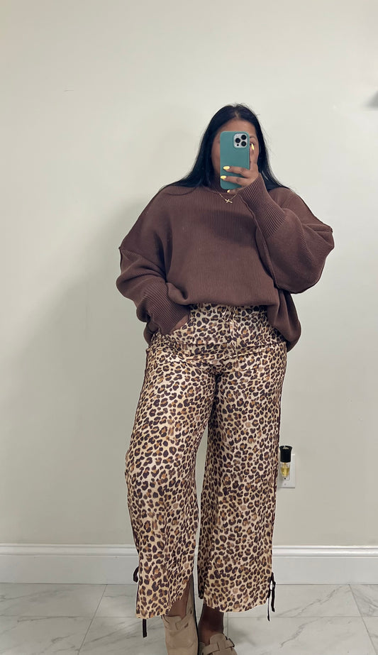 Bow-tiful Cheetah Pants