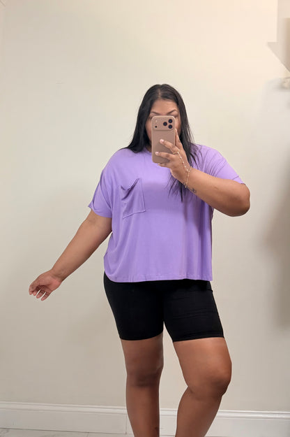 Staying Cute Top (Lavender)