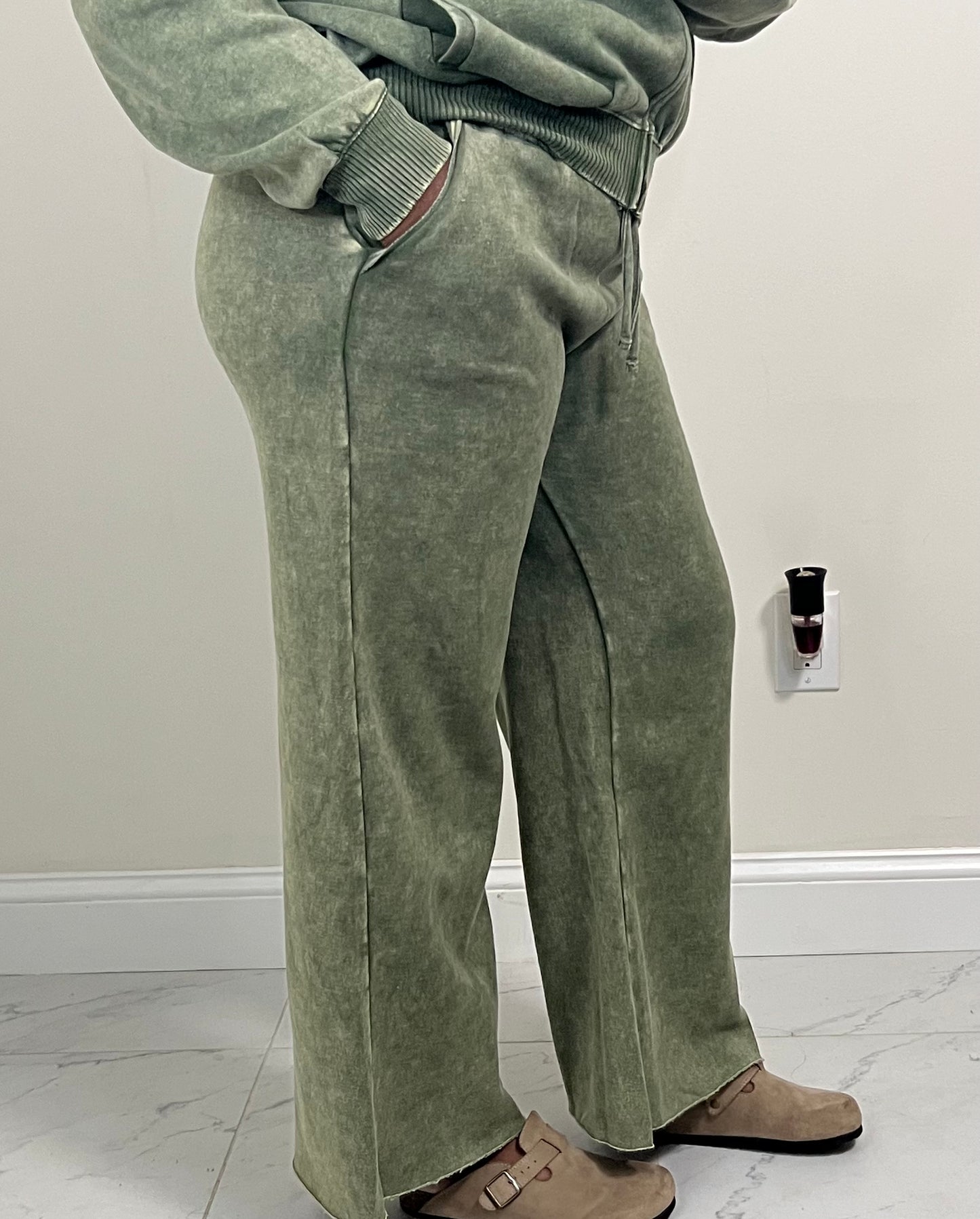 Soft Touch Washed Sweat Pants