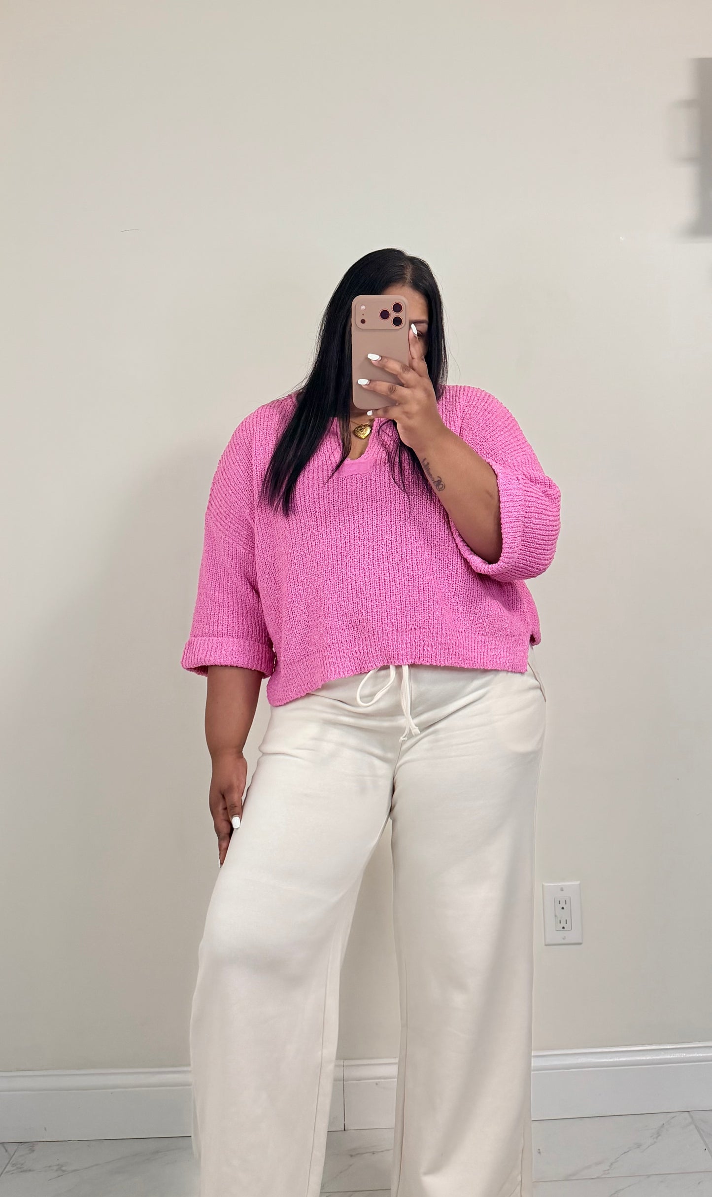 Soft Touch Sweats Pants (Bone)