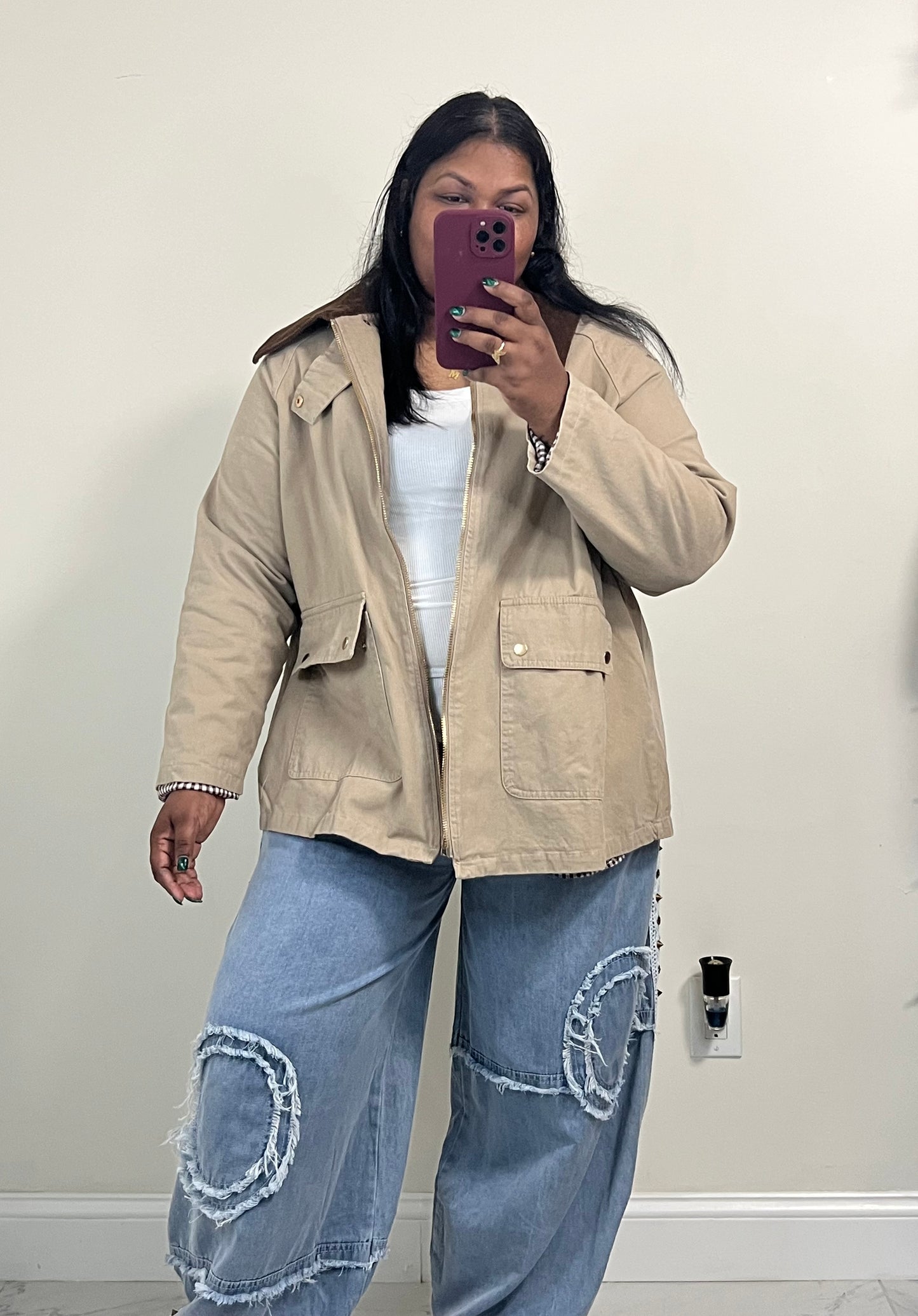 Country Roots Barn Jacket (BAEIGE)