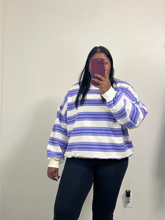 Jenn Stripe Pullover