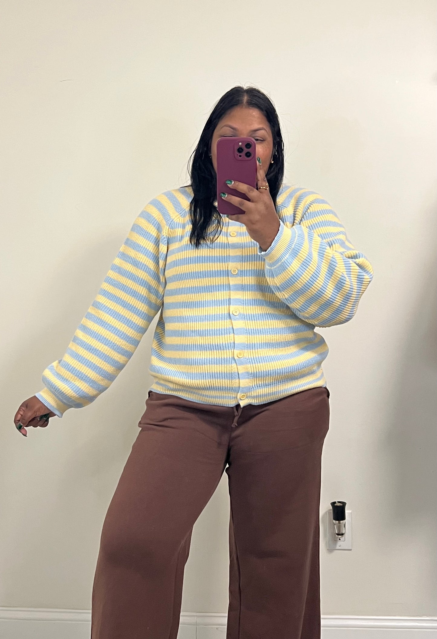 Soft Touch Pants ( Brown )