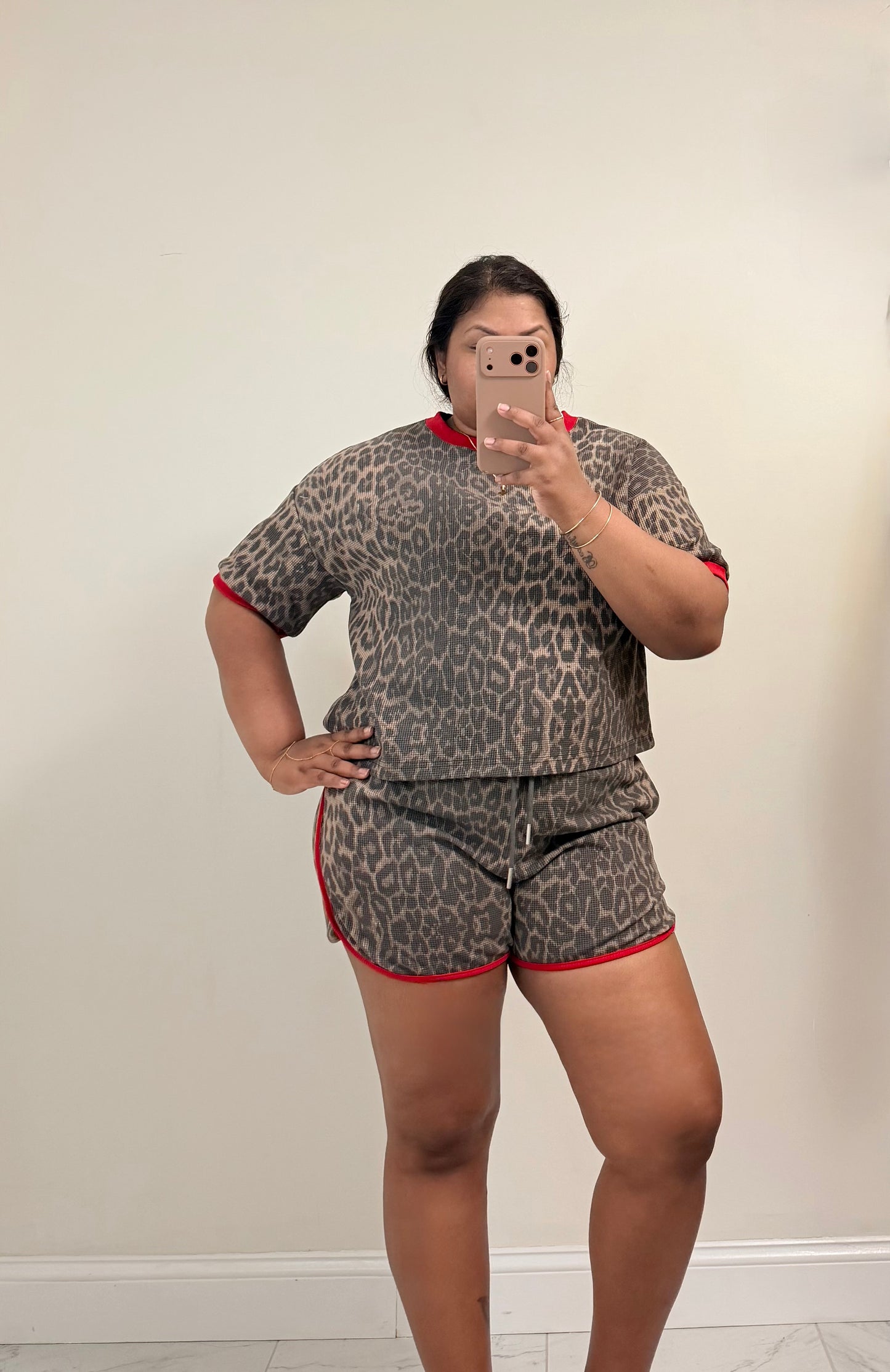 Cherry Leopard Set