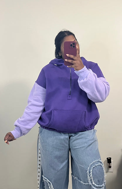 Gia Color Block Hoodie