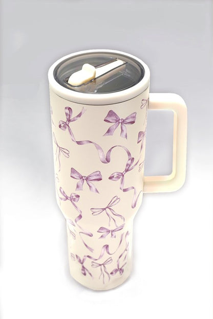 Plum Bows Tumbler