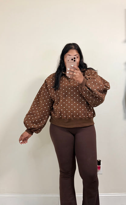 Polka dot Dream Pullover