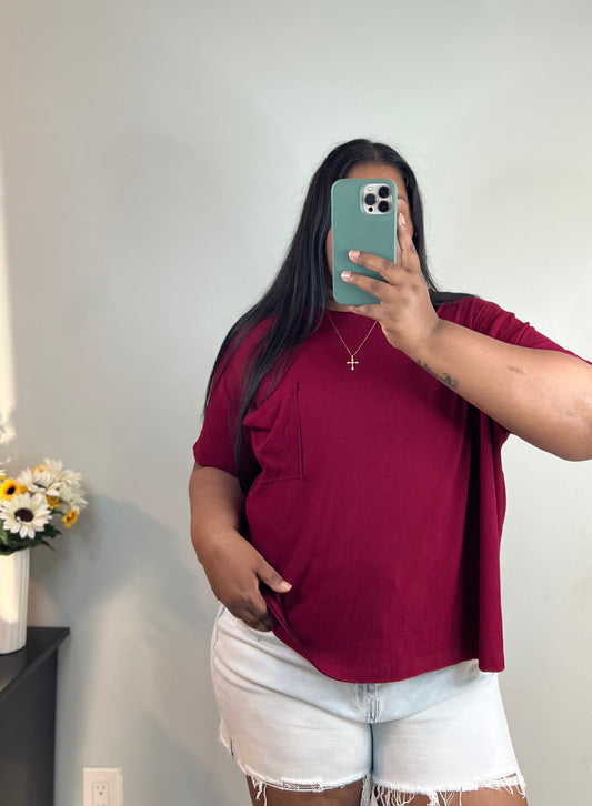 Staying Cute Top (Solid Color)
